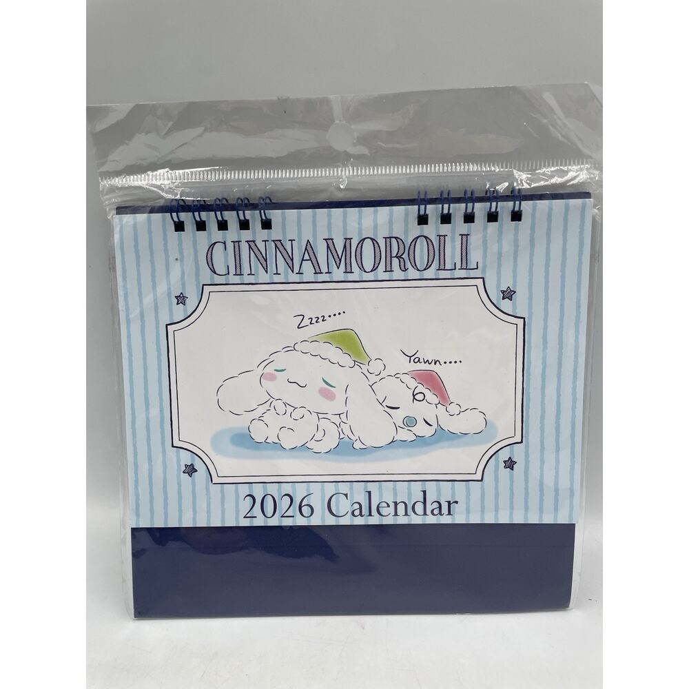 Sanrio Cinnamoroll Desk Calendar 2026 January to December Japanese Edition
